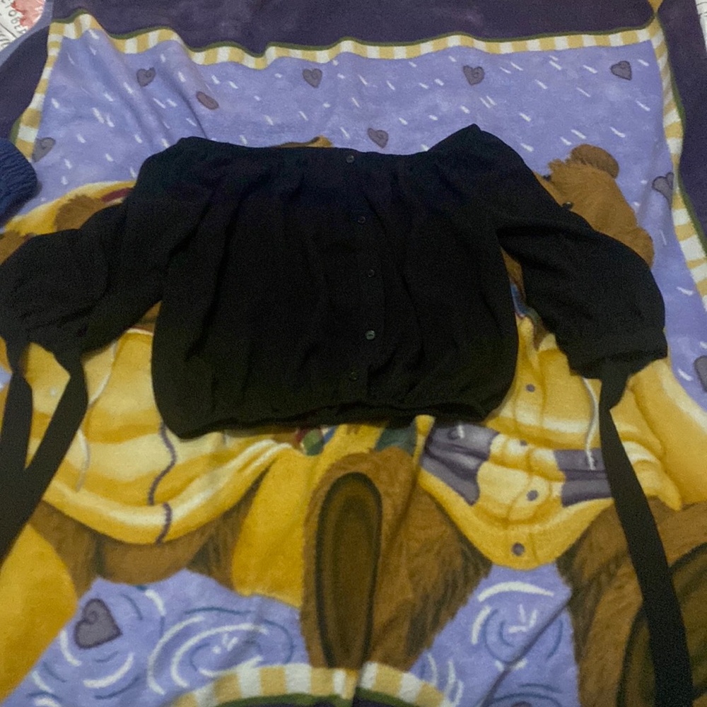 Black dress shirt , size small
